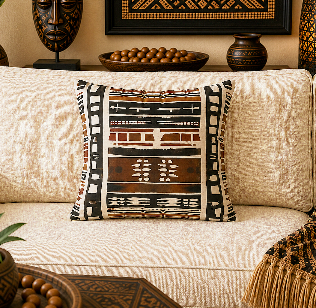 Tribal Pattern Pillow