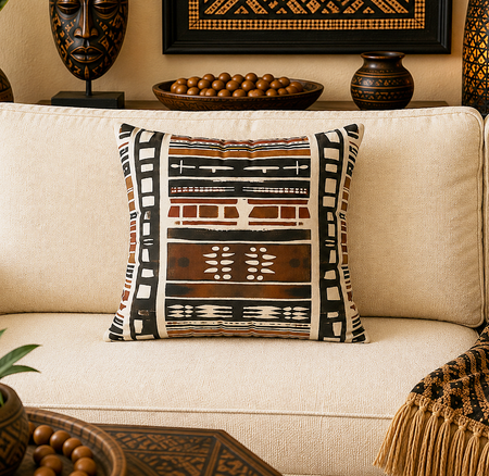 Tribal Pattern Pillow