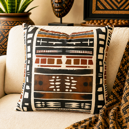 Tribal Pattern Pillow