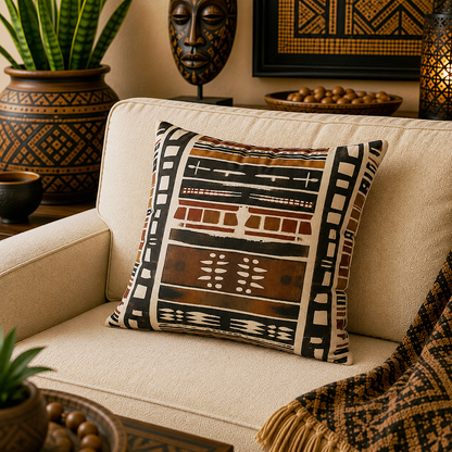 Tribal Pattern Pillow