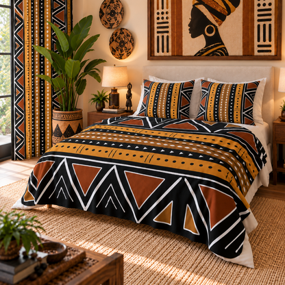Mudcloth Stripe Living Room Bundle