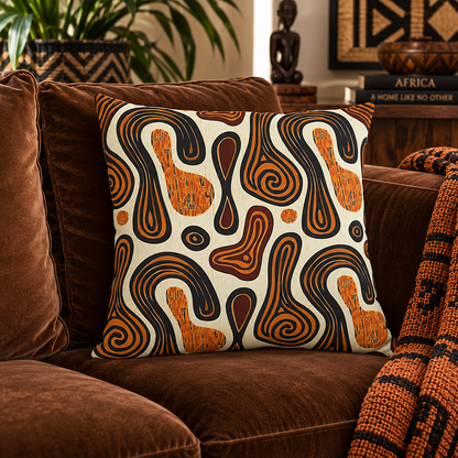 Tribal Art Pillow Cover