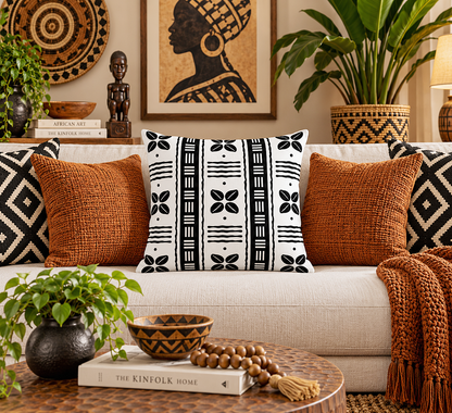 African Shells Pillow Cover
