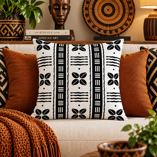 African Shells Pillow Cover