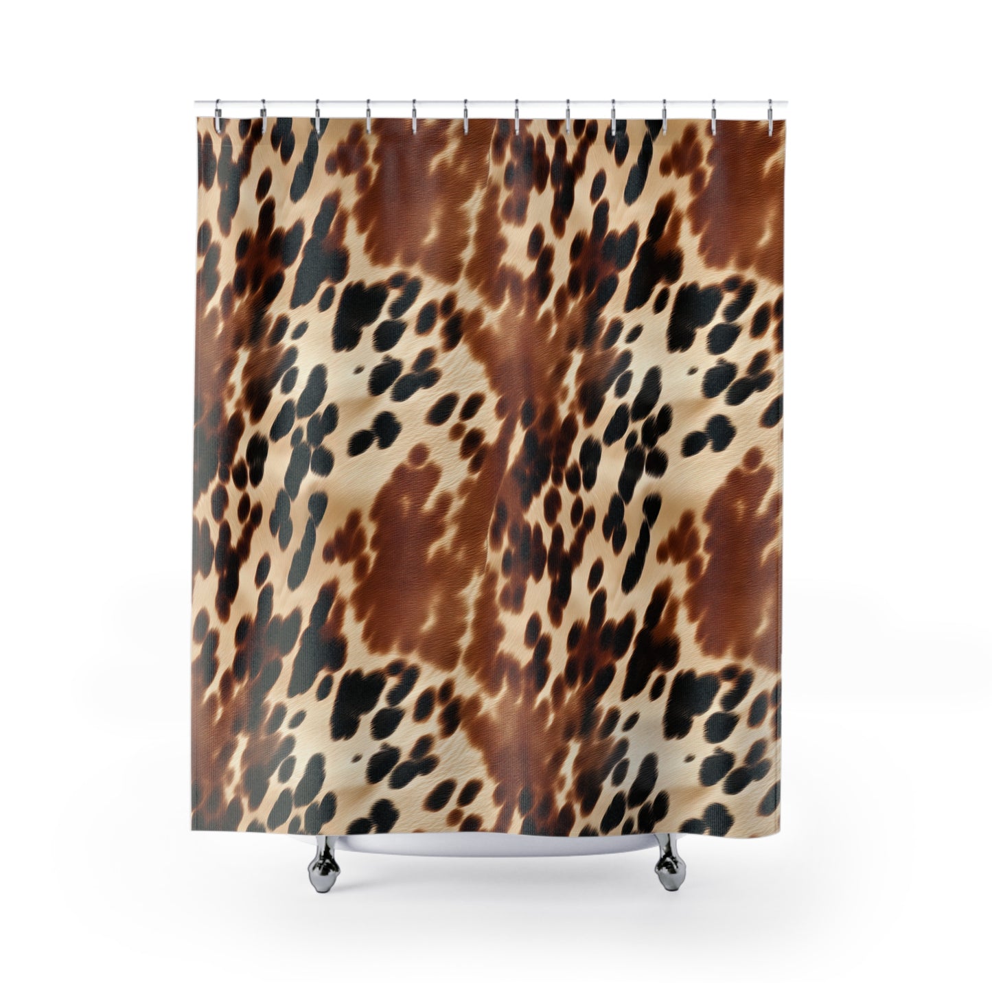 Cow Print Shower Curtain
