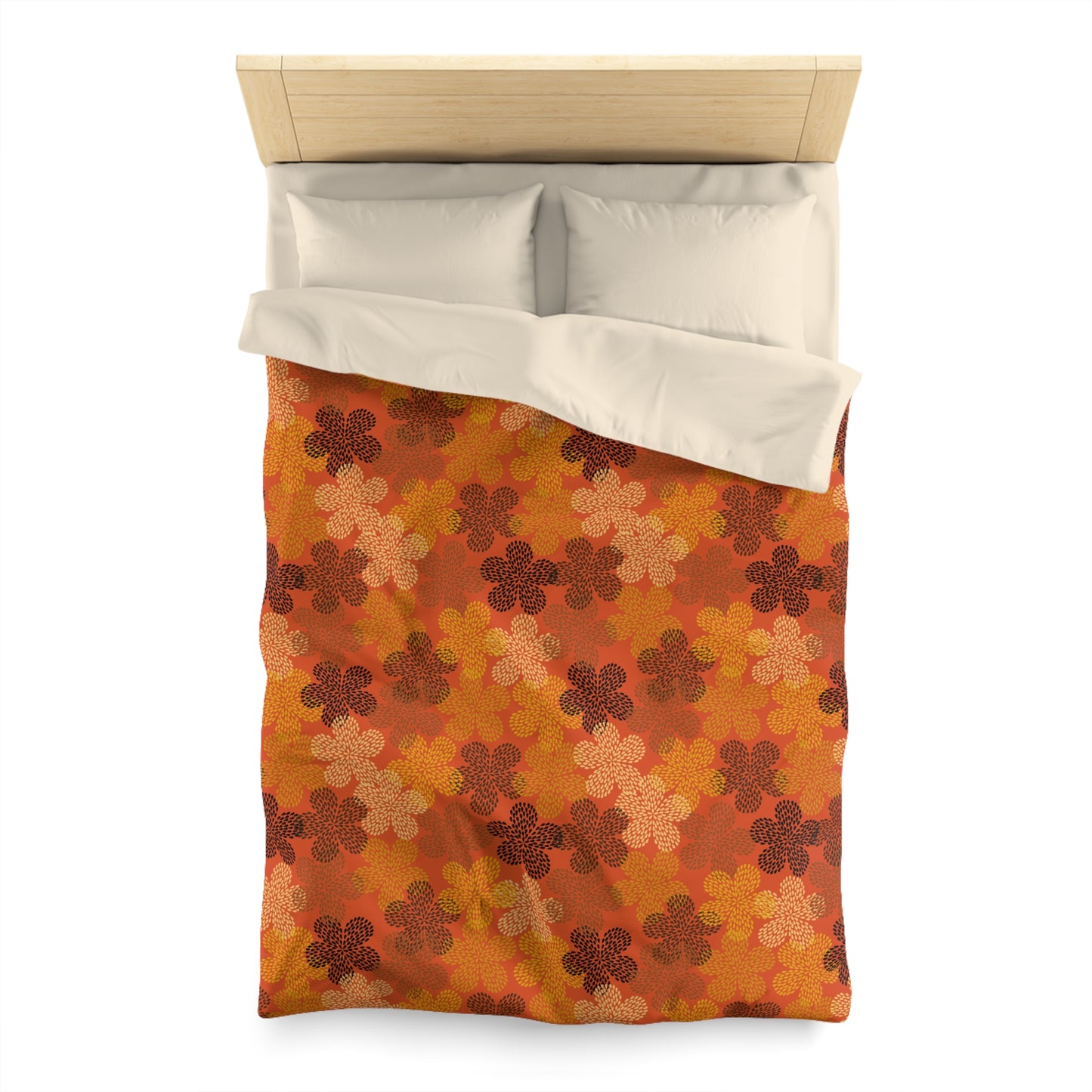 Flower Power Ankara Duvet Cover