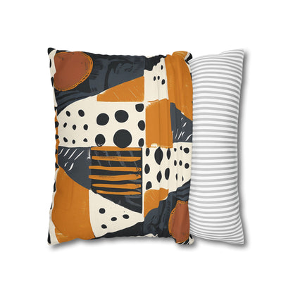 Abstract Geometric Tribal Pillow Cover