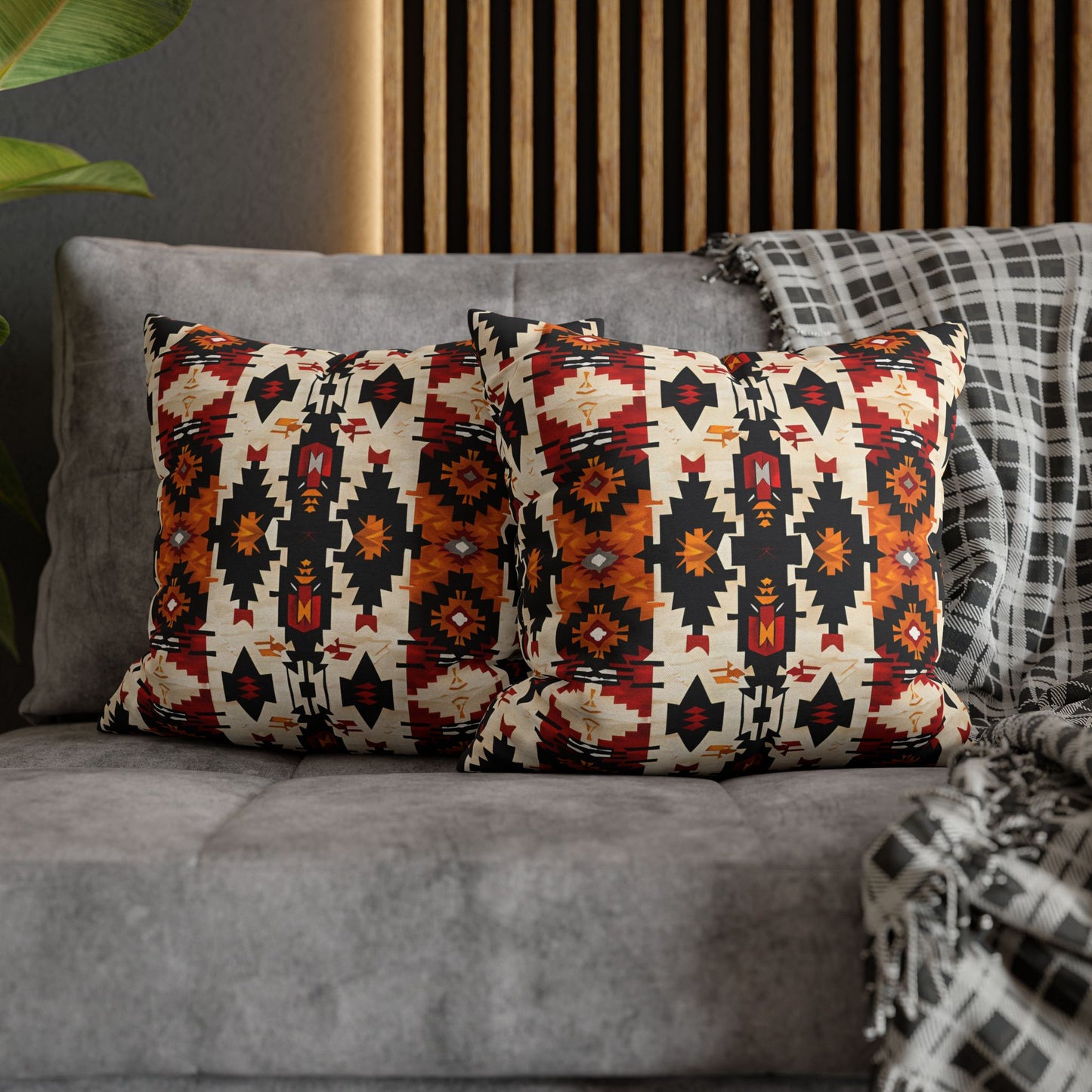 Geometric Throw Pillow Cover