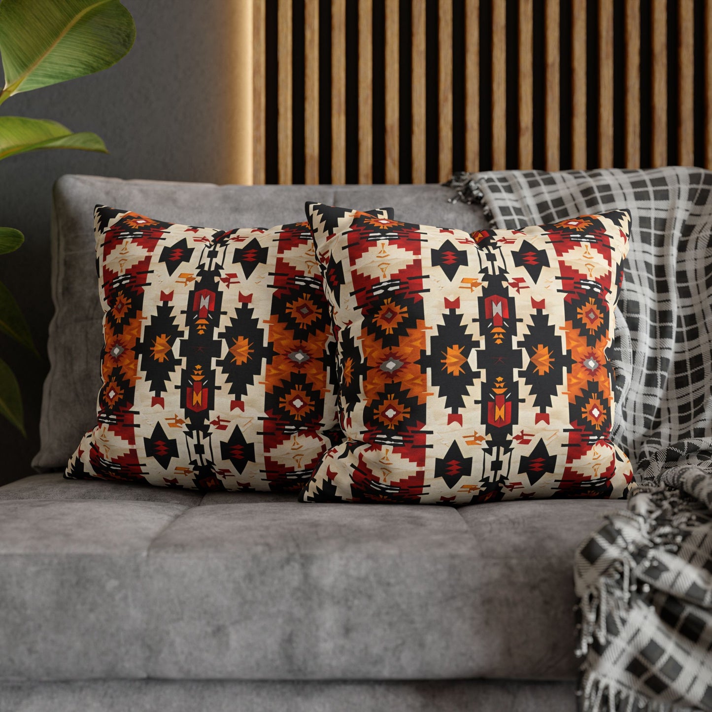 Geometric Throw Pillow Cover