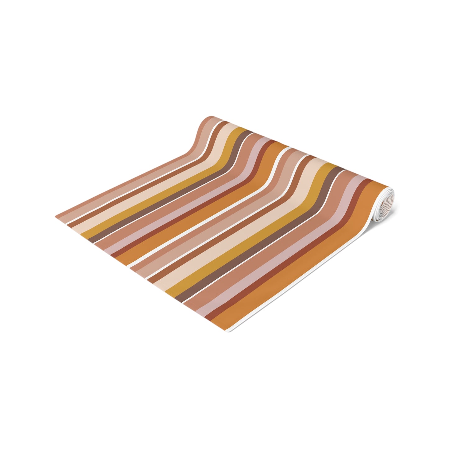 Pastel Stripes Table Runner