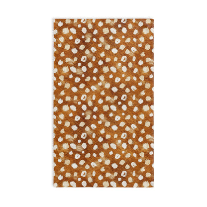 Spotted Fawn Print Hand Towel