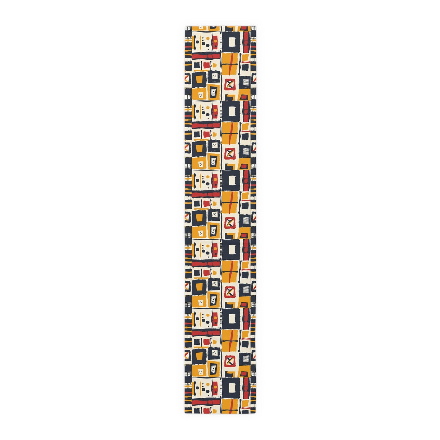 Abstract African Print Table Runner