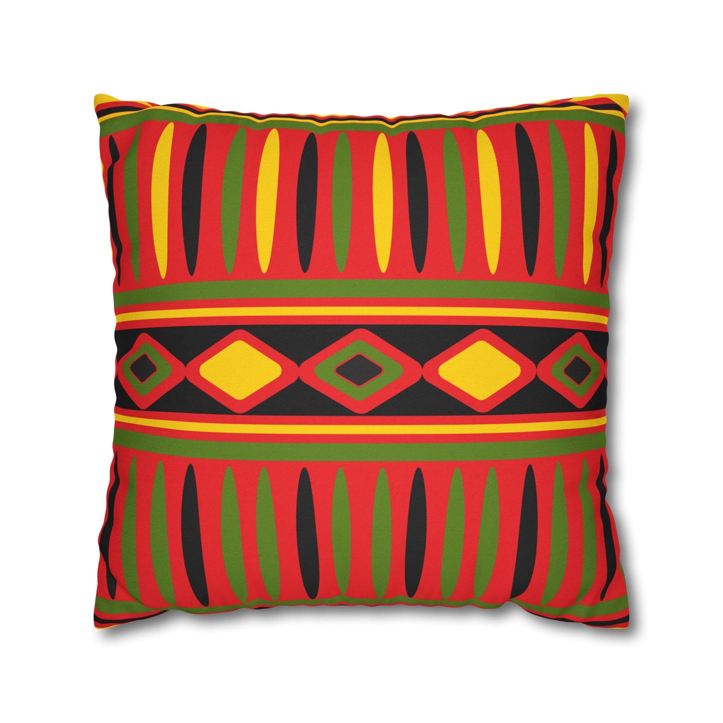 African Geometric Pillow Cover