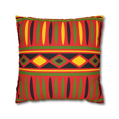 African Geometric Pillow Cover