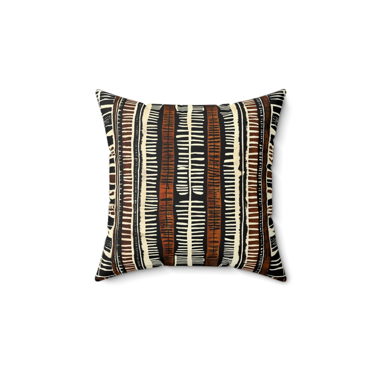 Striped in Orange Pillow & Pillow Cover