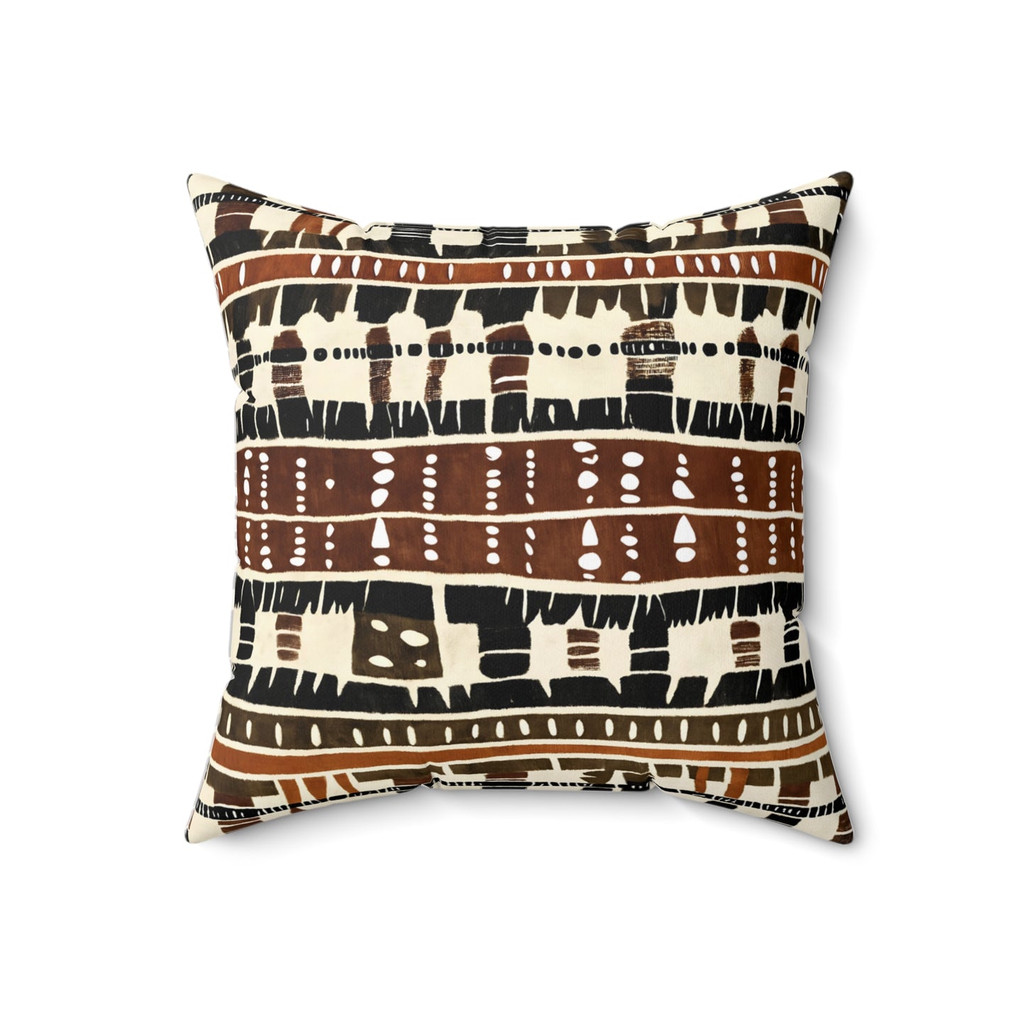 Shapes and Dots Abstract Couch Pillow or Case