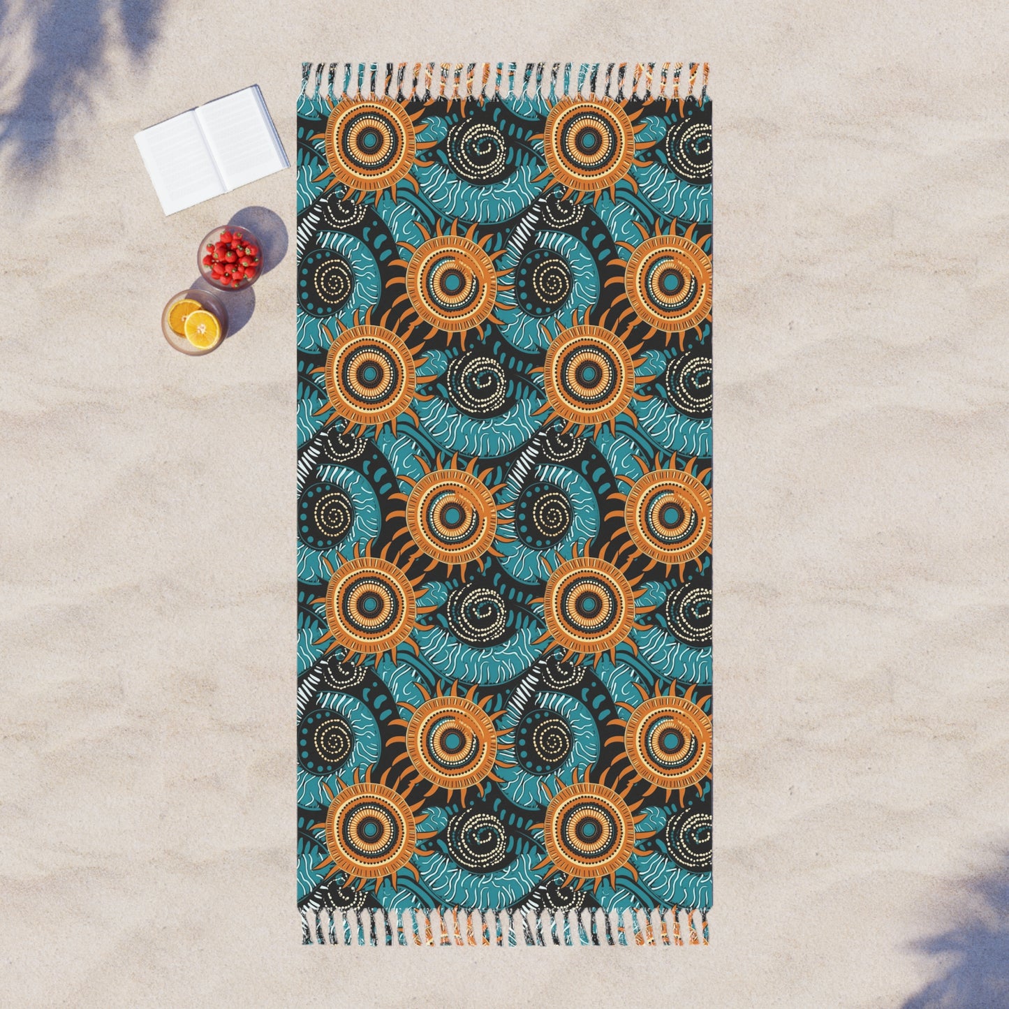 Ankara African Print Boho Beach Cloth