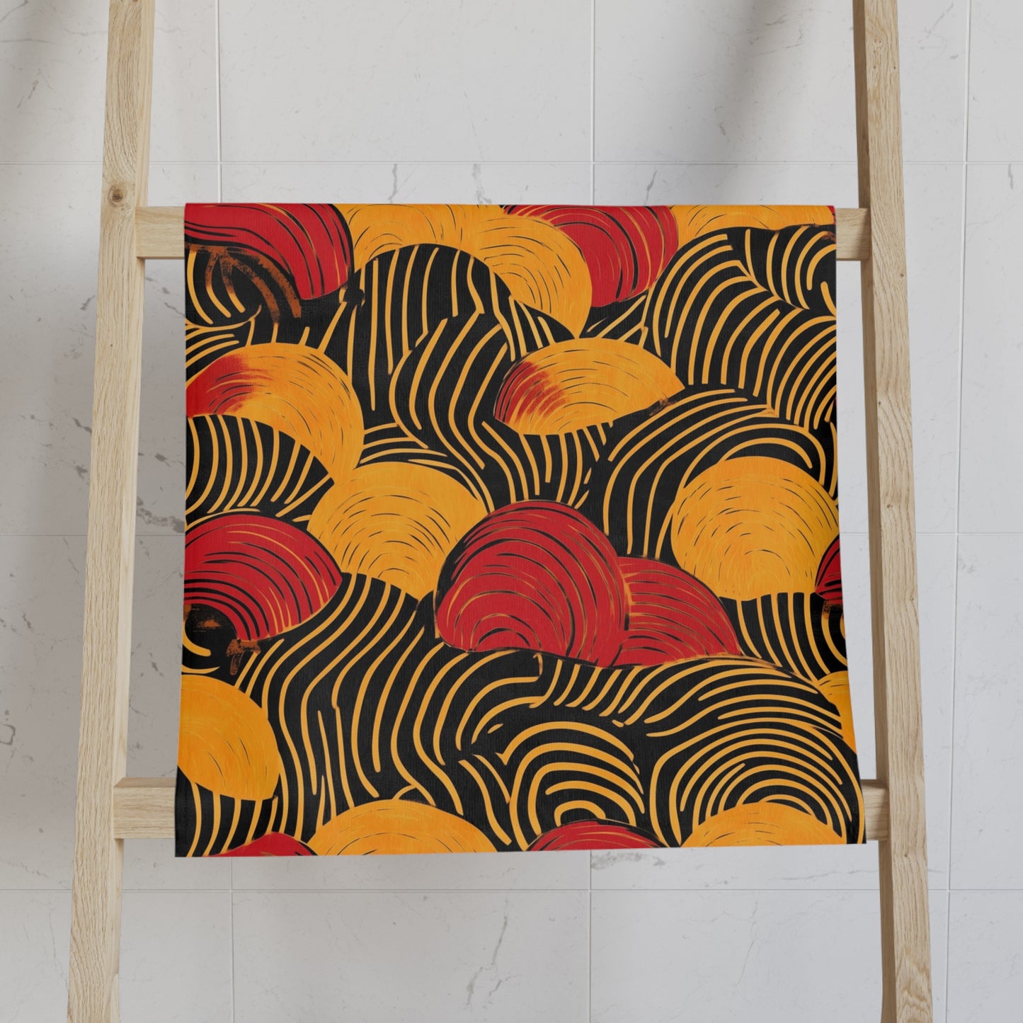 African Tribal Print Hand Towel