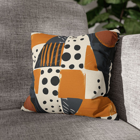 Abstract Geometric Tribal Pillow Cover