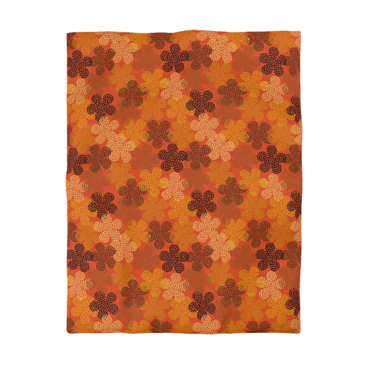 Flower Power Ankara Duvet Cover