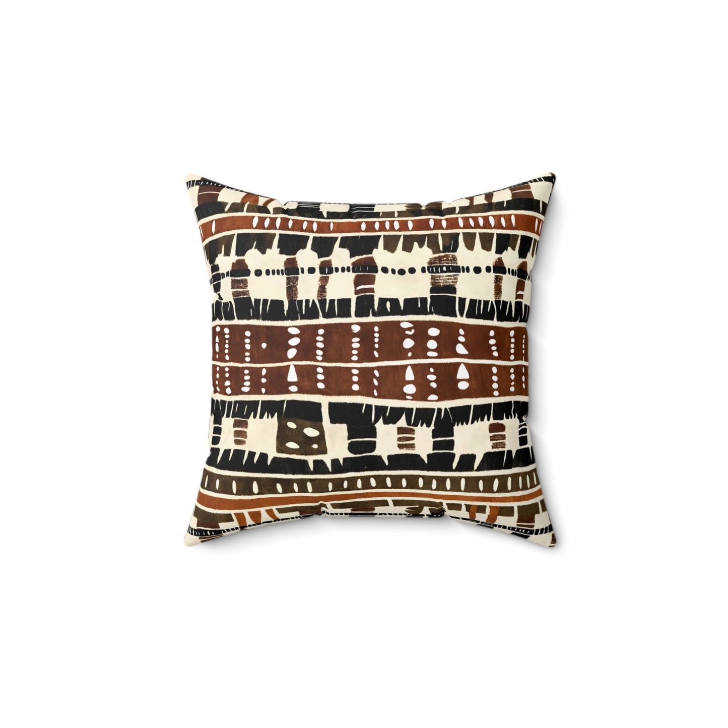 Shapes and Dots Abstract Couch Pillow or Case