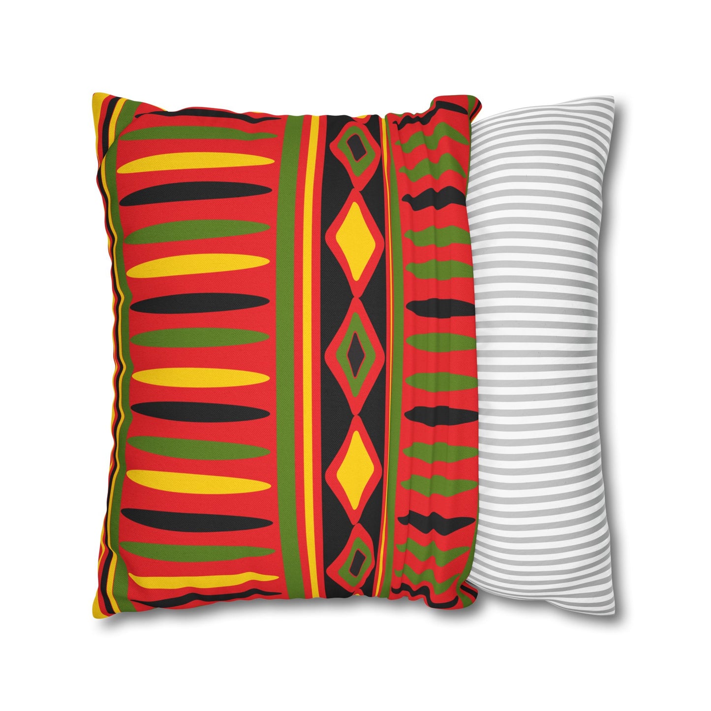 African Geometric Pillow Cover