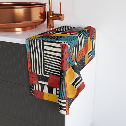 Abstract Tribal Hand Towel