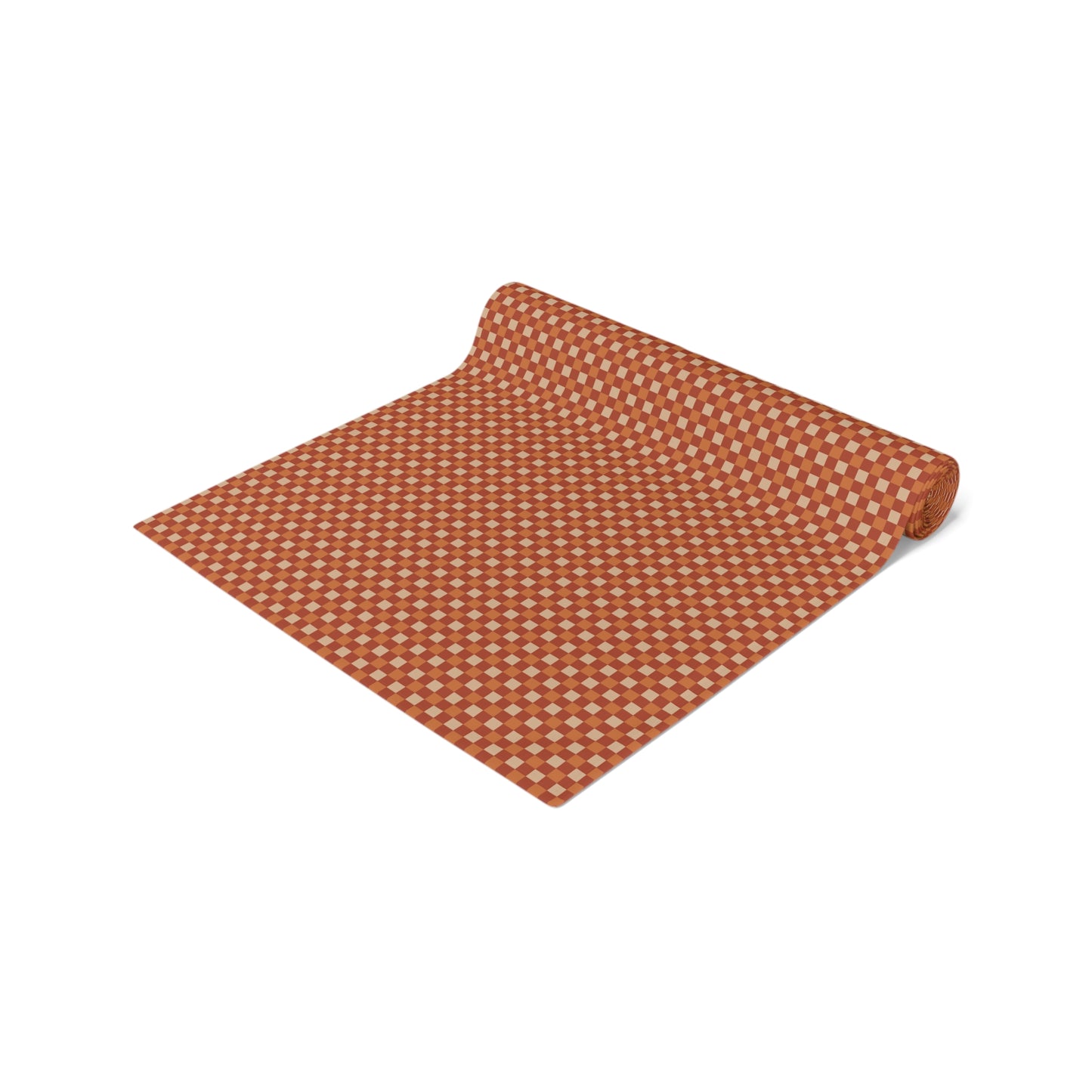 Rustic Checkerboard Table Runner