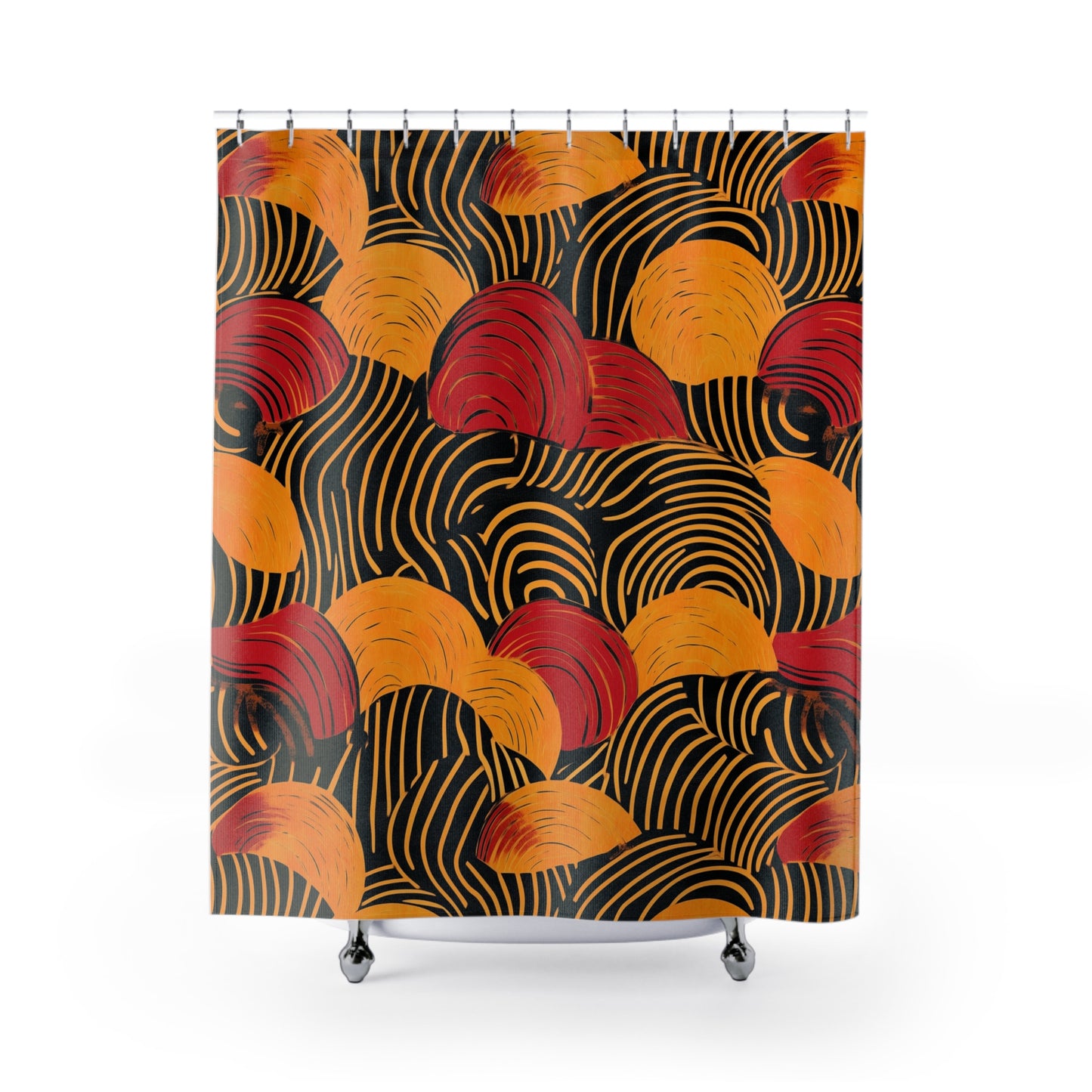 African Tribal Print Shower Curtain