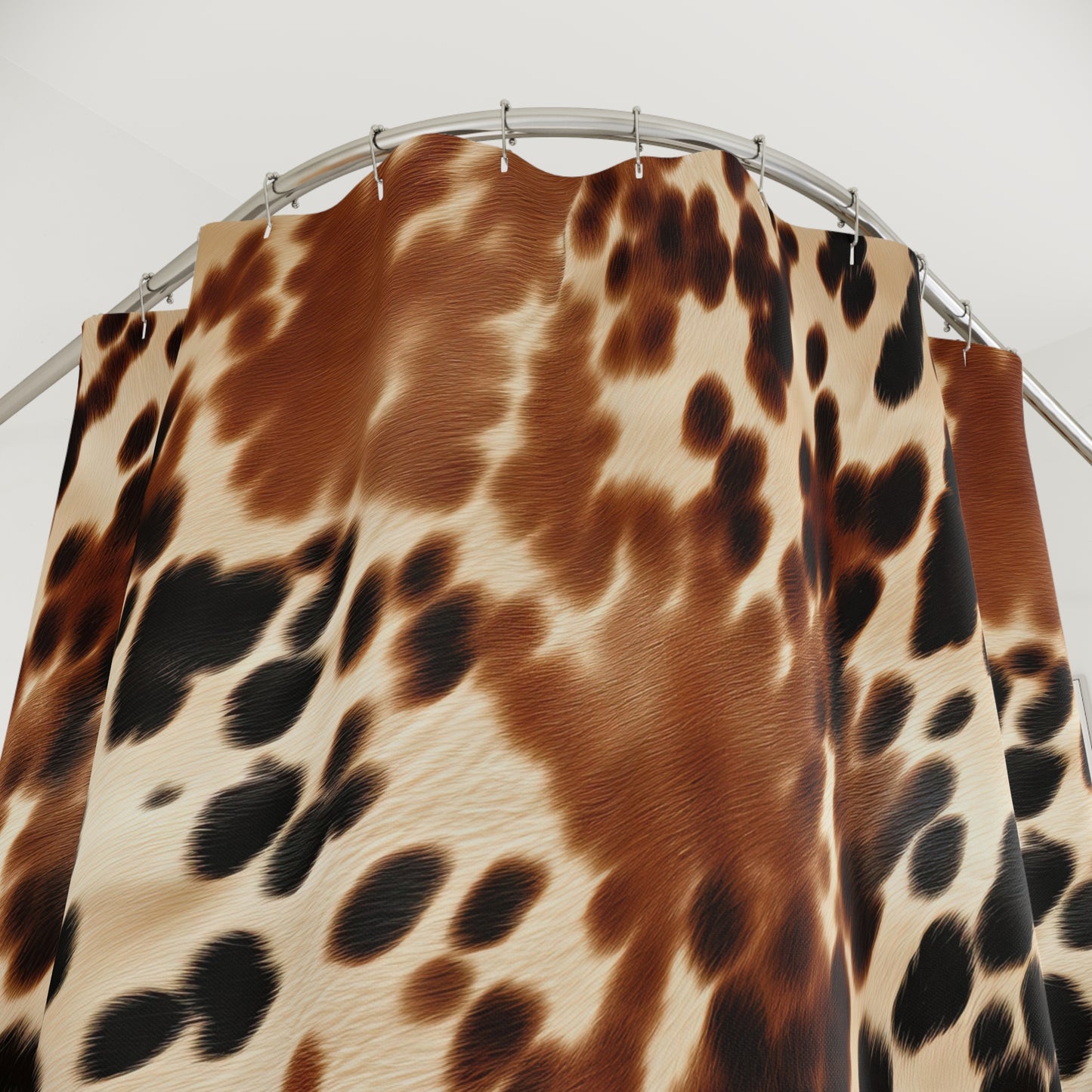 Cow Print Shower Curtain