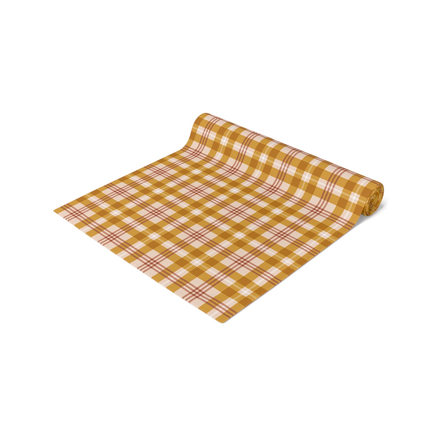 Retro Plaid Table Runner