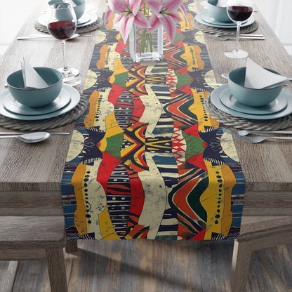 African Tribal Table Runner