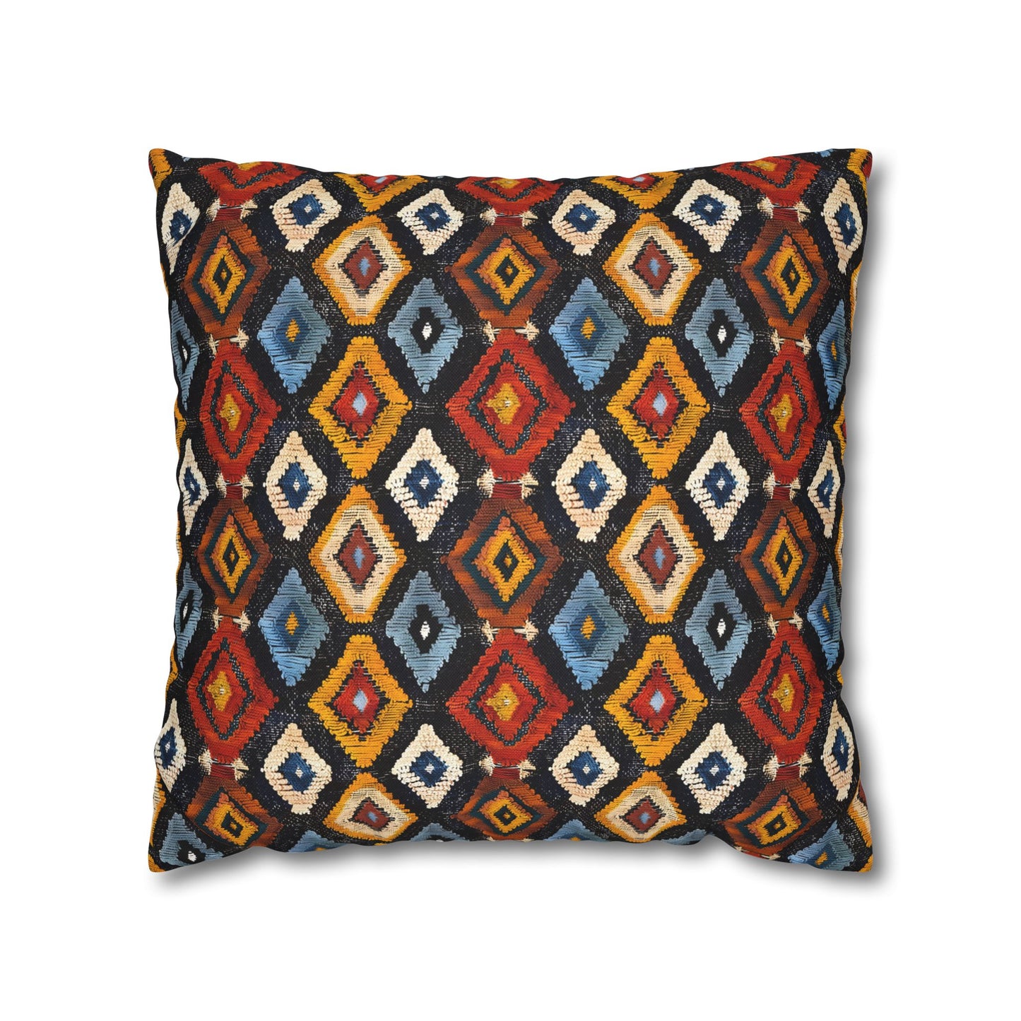 Diamond Abstract Square Pillow Cover