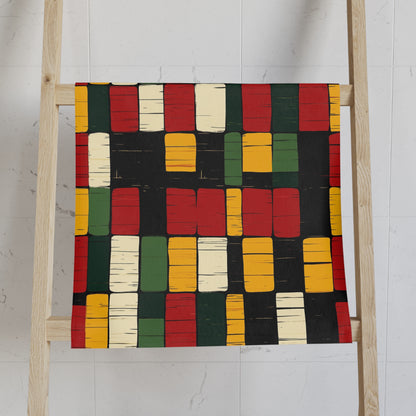 African Kente Hand Towel