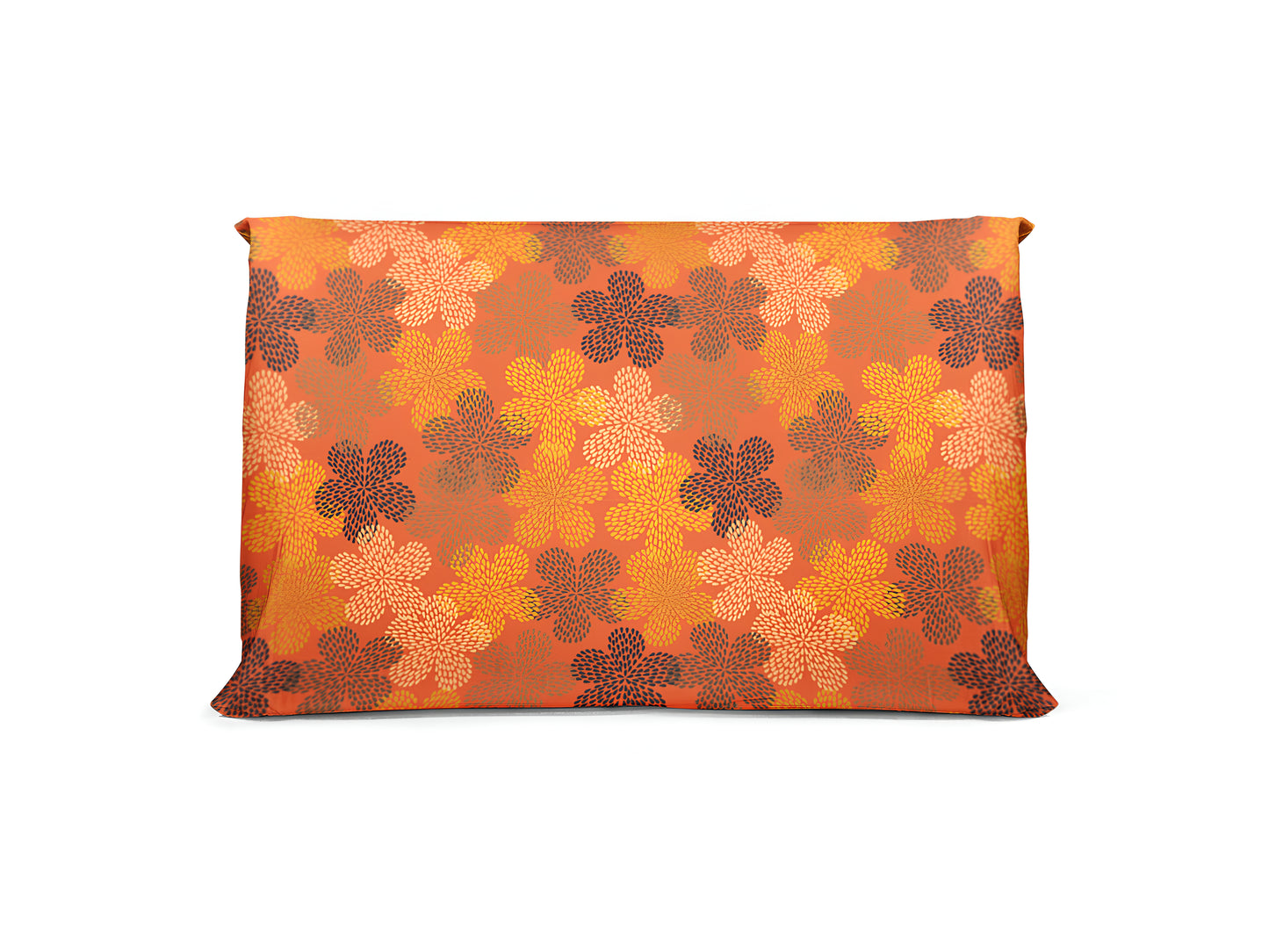 Flower Power Ankara Pillowcase