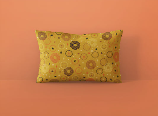 Circles and Stars Pillowcase