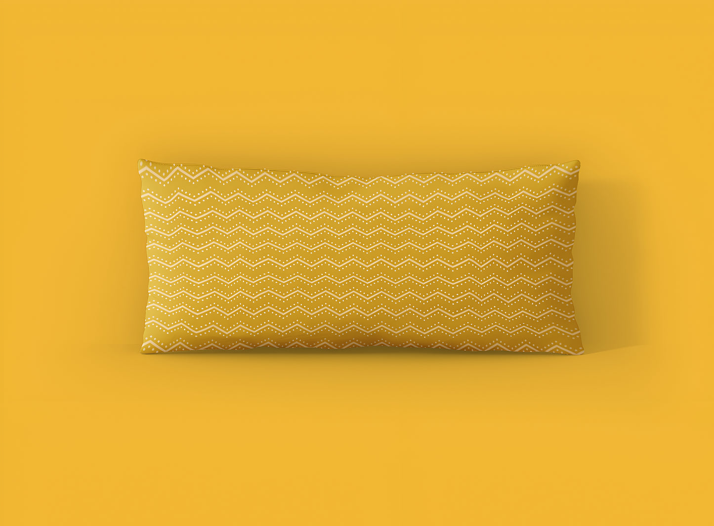 Zig Zag Pattern Microfiber Pillowcase