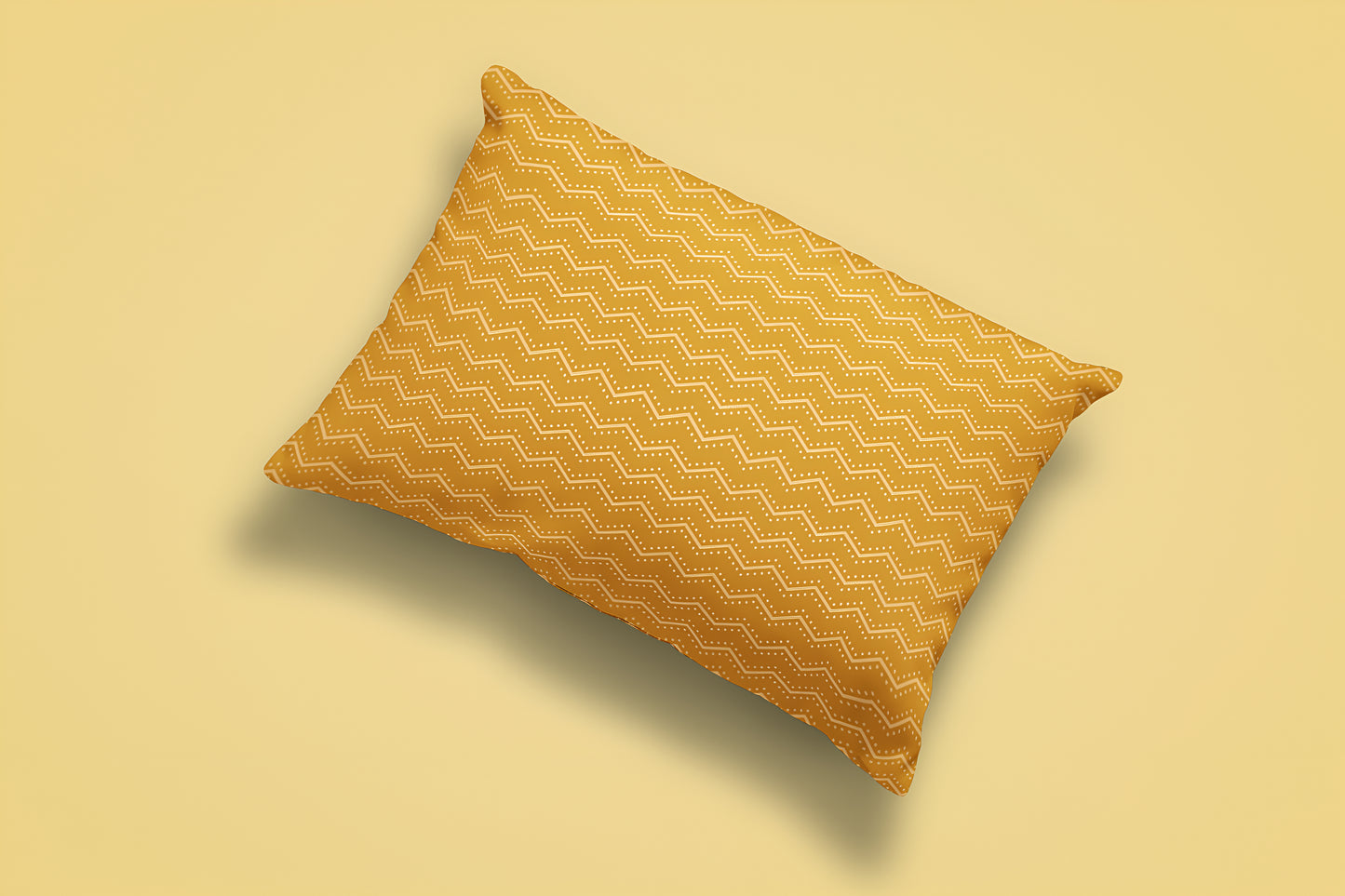 Zig Zag Pattern Microfiber Pillowcase