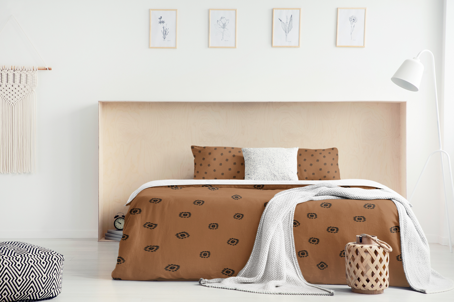 African Wax Print Duvet Cover