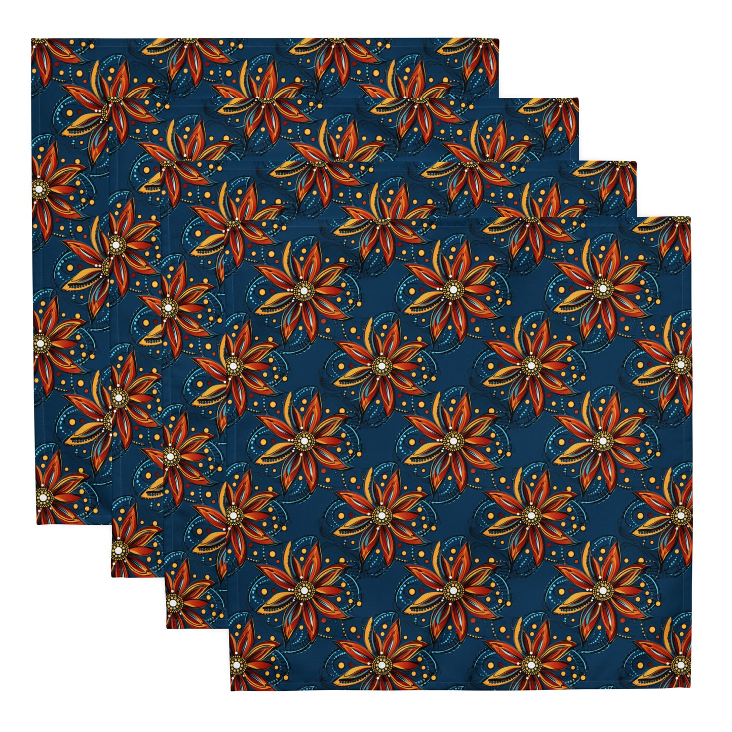 African-Inspired Napkins Set