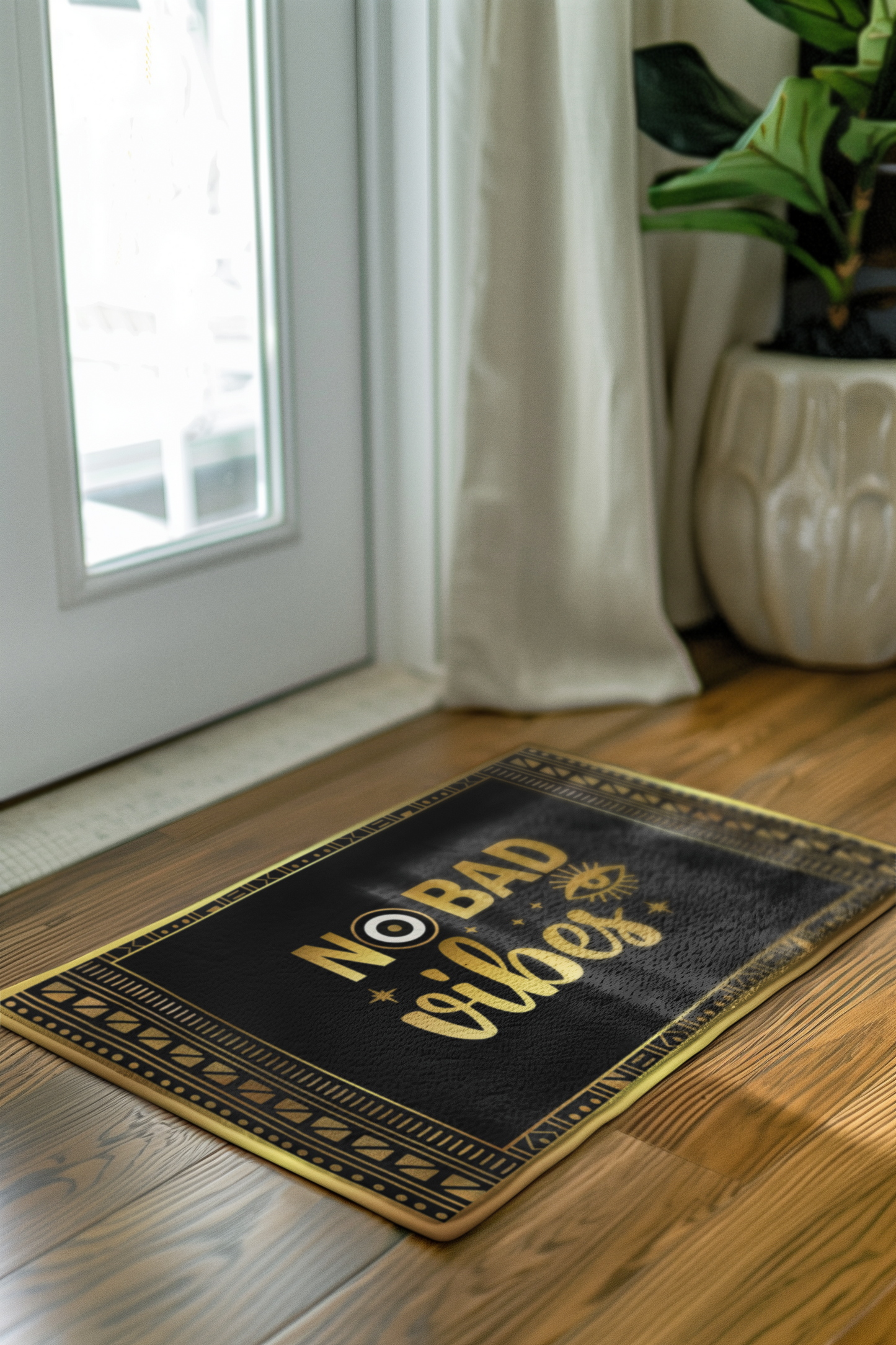 No Bad Vibes Doormat
