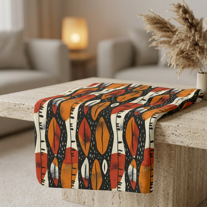 Abstract Tribal Sherpa Blanket