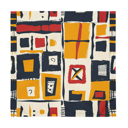 Abstract Geometric Pattern Napkins