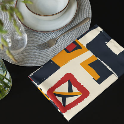 Abstract Geometric Pattern Napkins