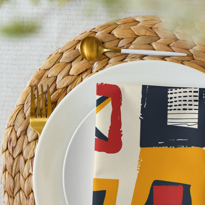 Abstract Geometric Pattern Napkins