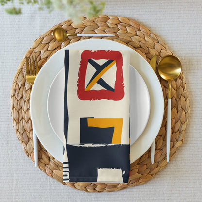 Abstract Geometric Pattern Napkins