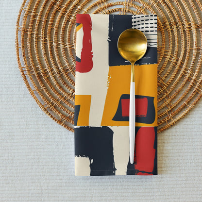 Abstract Geometric Pattern Napkins