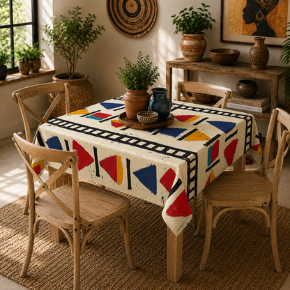 African Tribal Tablecloth