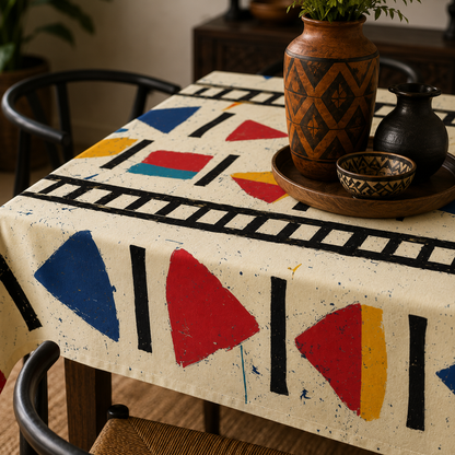 African Tribal Tablecloth