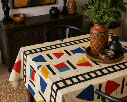 African Tribal Tablecloth